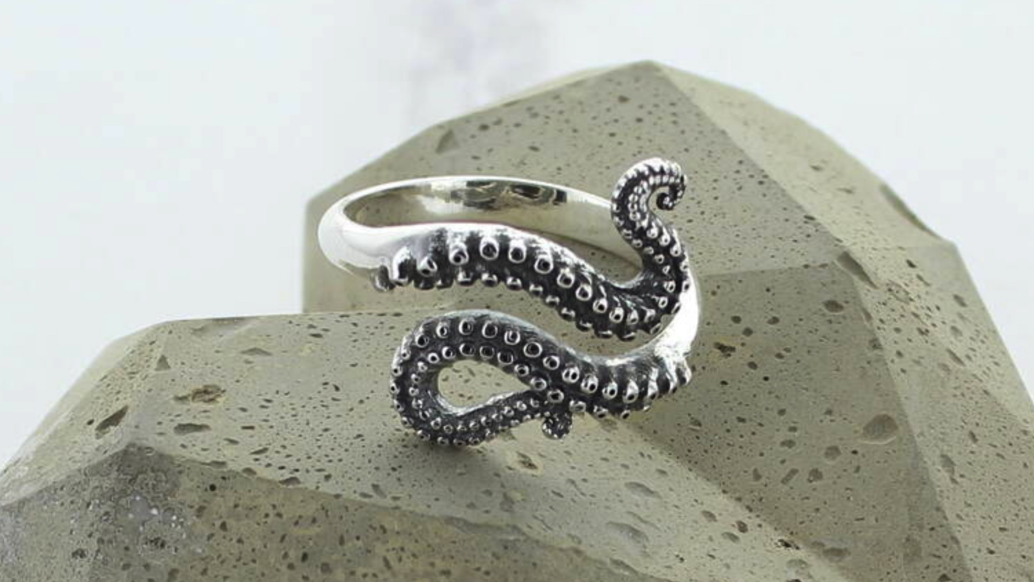 Octopus Tentacle Ring