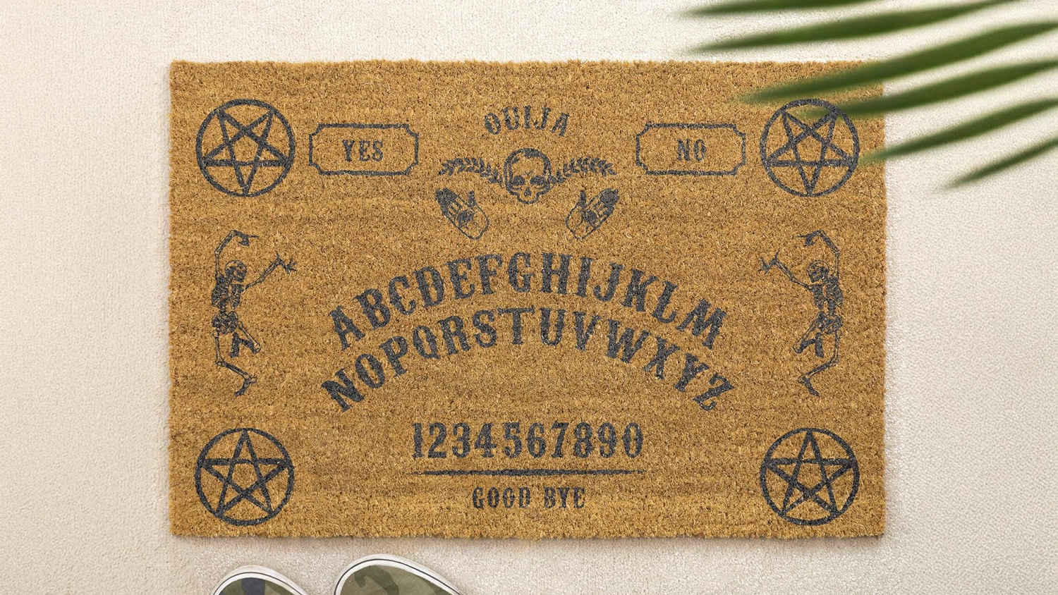 Ouija Board Door Mat Ouija Board Door Mat