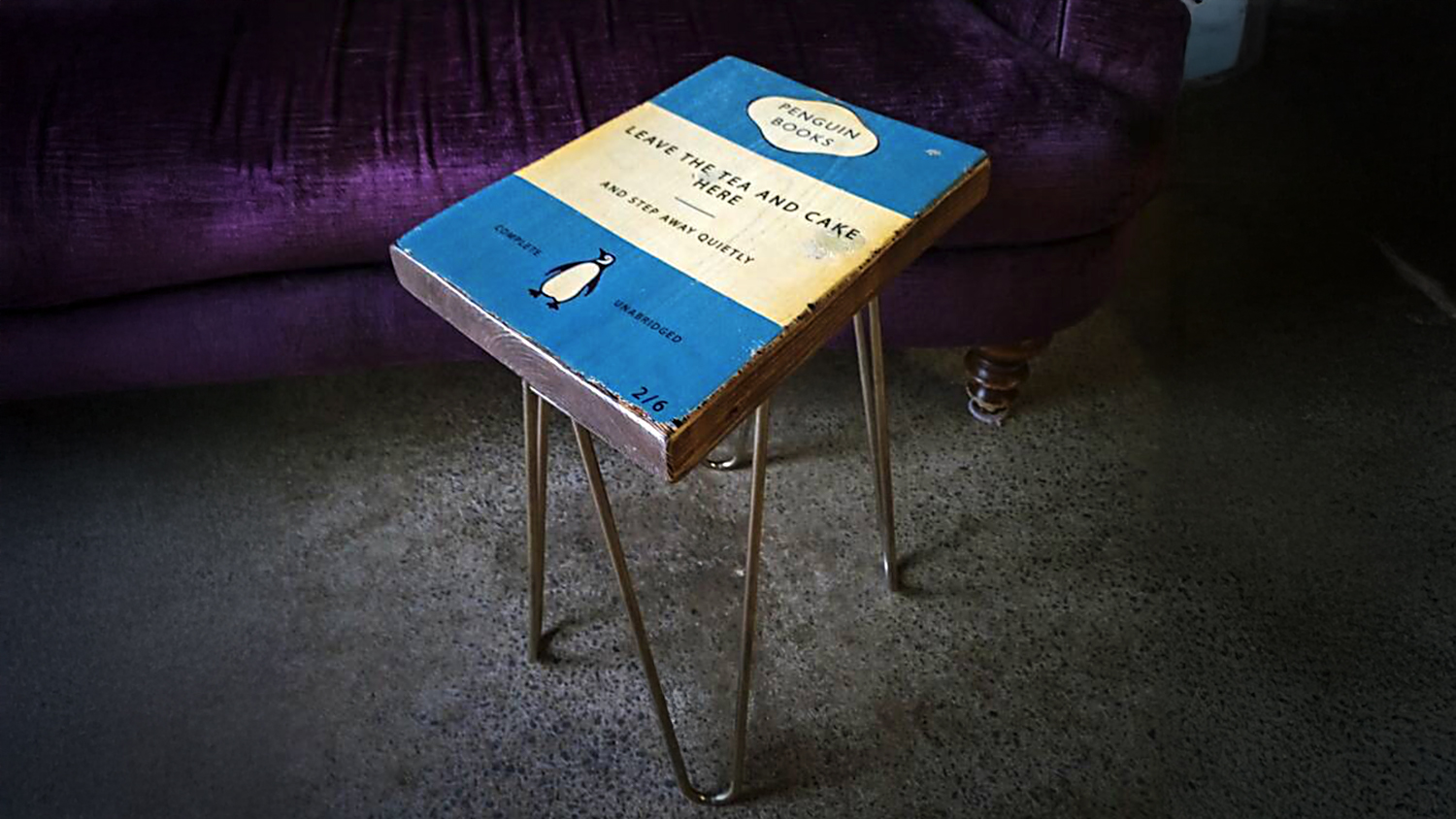 Personalised Classic Book Style Side Table Personalised Classic Book Style Side Table