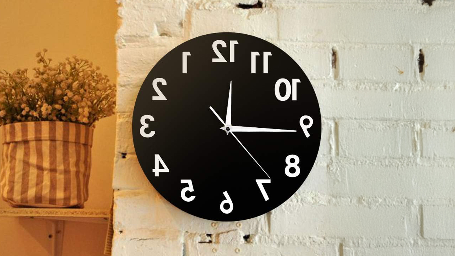 Reverse Wall Clock Reverse Wall Clock
