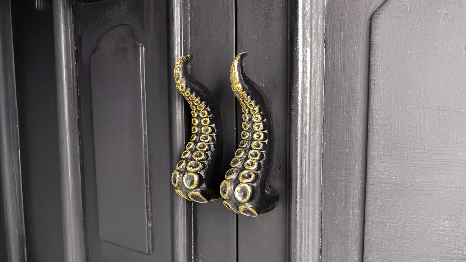 Vintage Octopus Furniture Handles