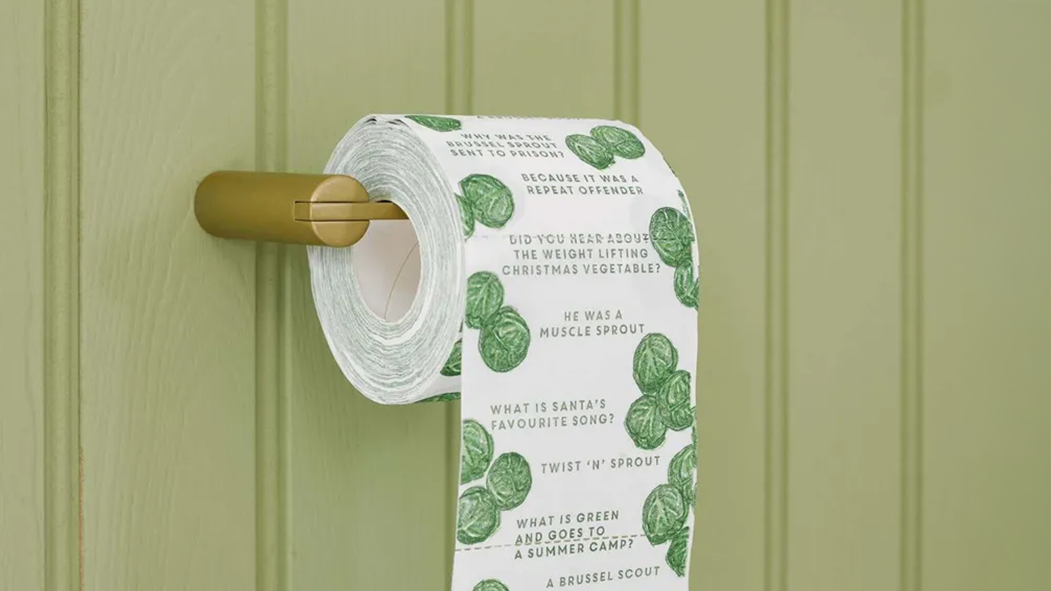 Brussels Sprout Loo Roll