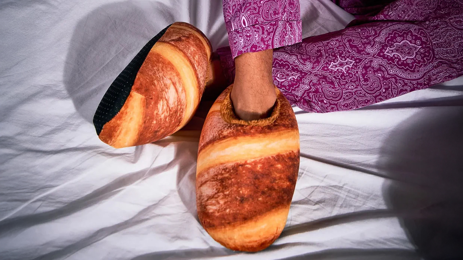 Freshly Baked Bread Slippers