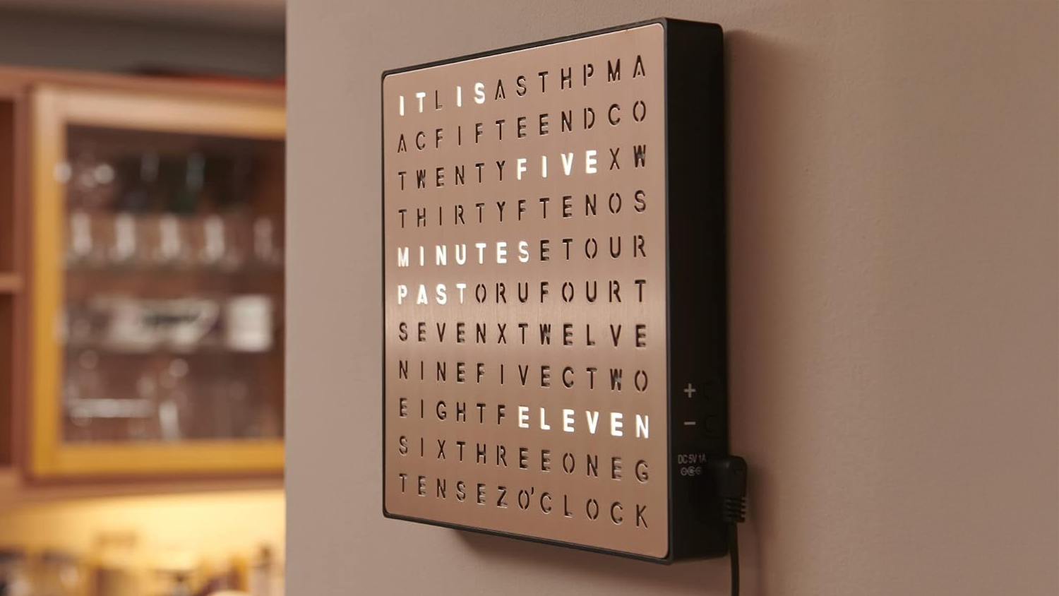 Light Up Word Clock Light Up Word Clock