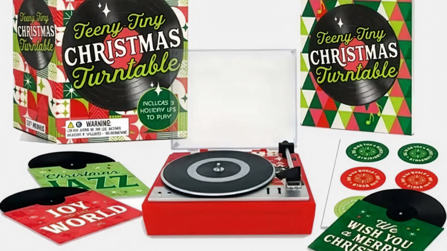 Mini Christmas Record Player Mini Christmas Record Player
