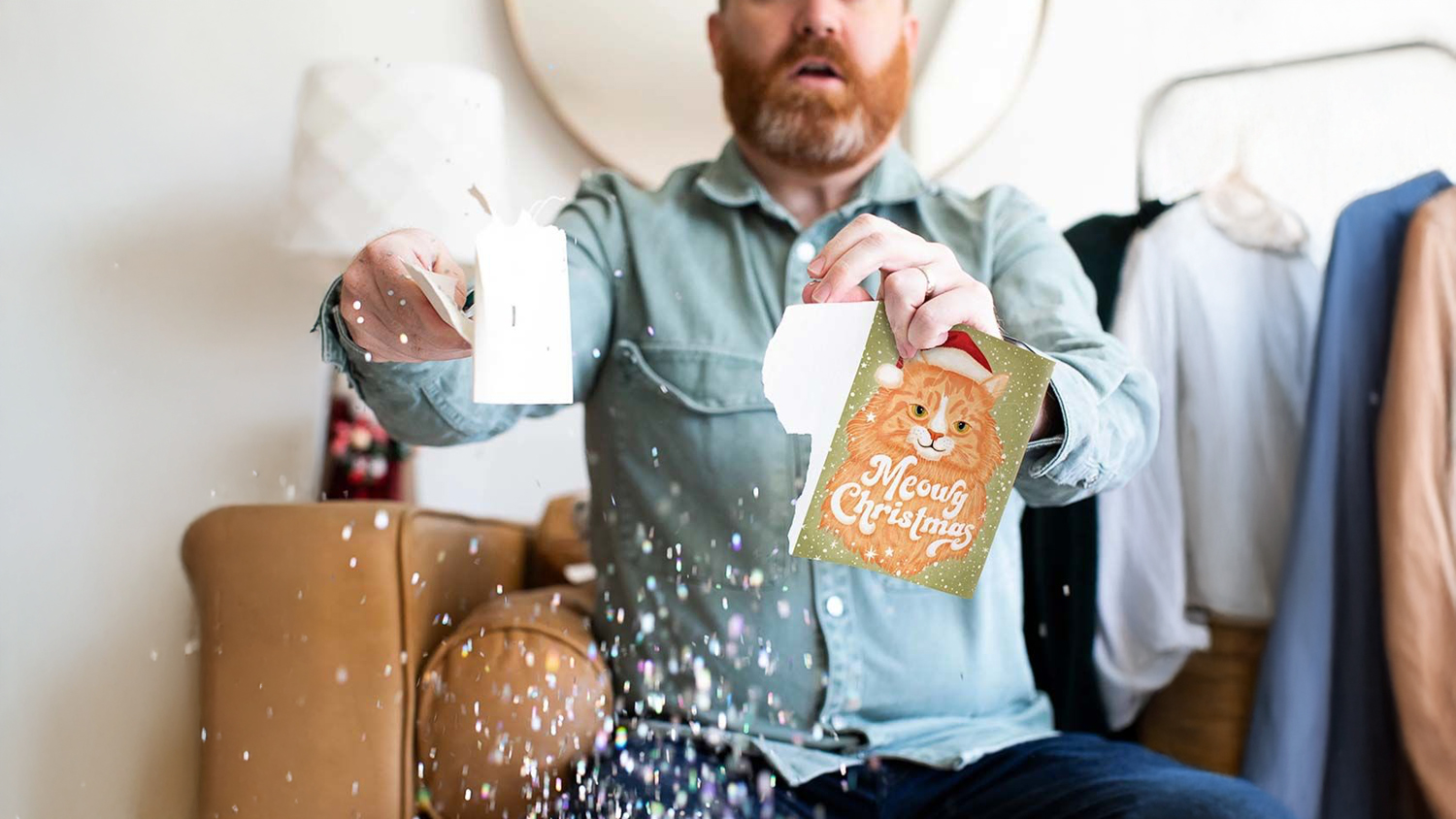 Endless Meowy Christmas Card